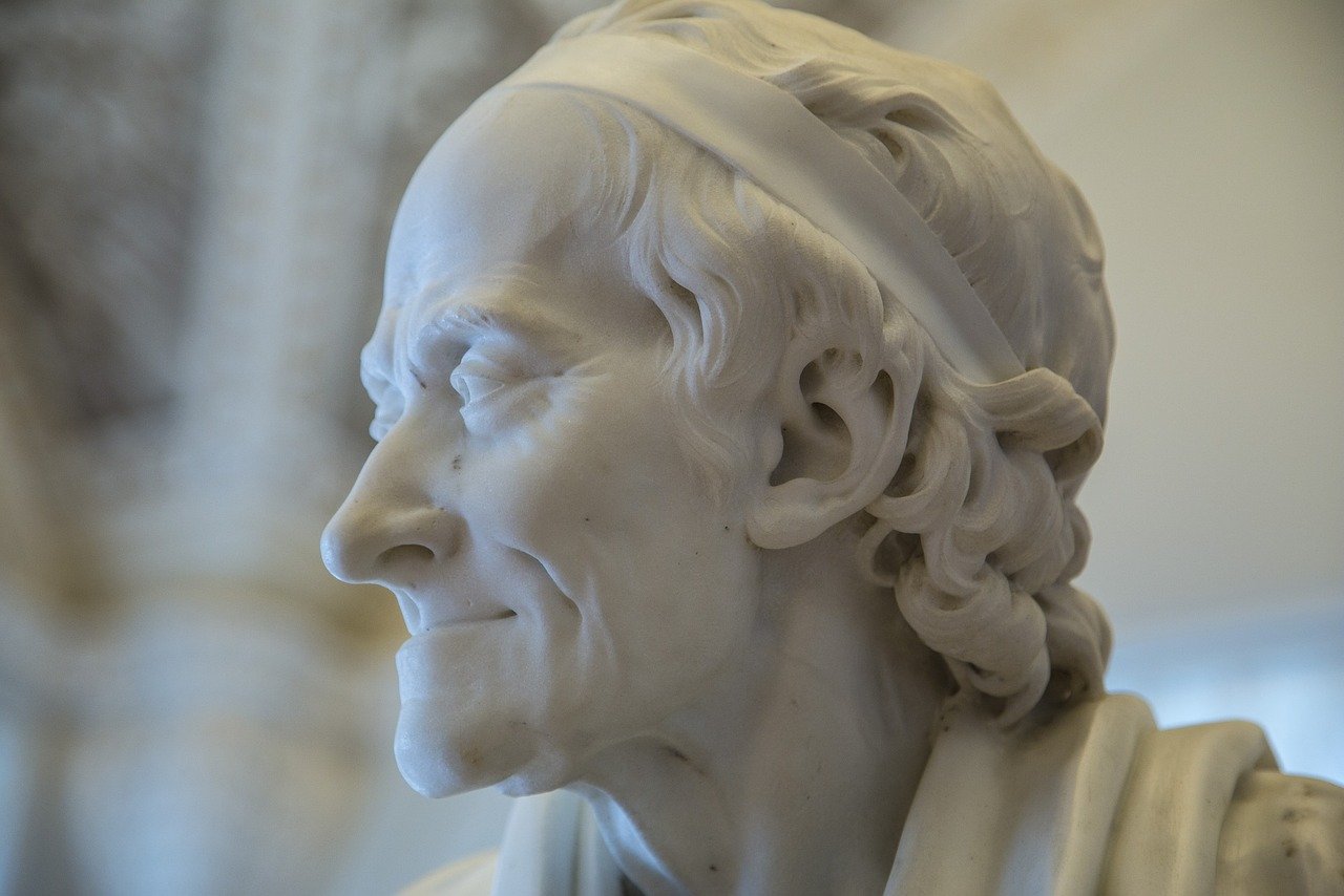 voltaire, statue, museum